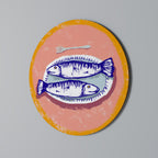 ENJOY YOUR MEAL Round Wall Art