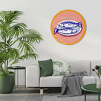 ENJOY YOUR MEAL Round Wall Art