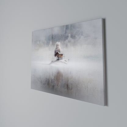 SILENT CABIN Horizontal Canvas Print