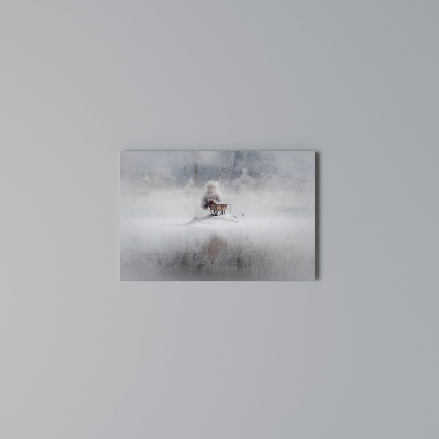 SILENT CABIN Horizontal Canvas Print