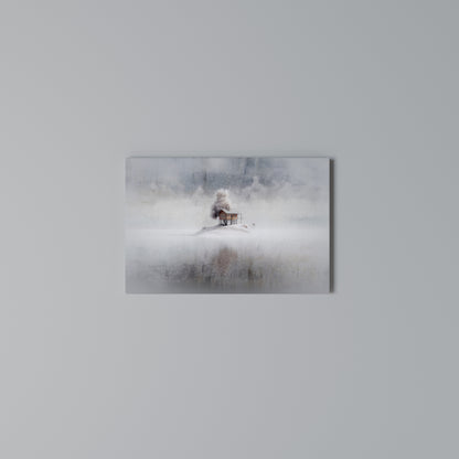 SILENT CABIN Horizontal Canvas Print
