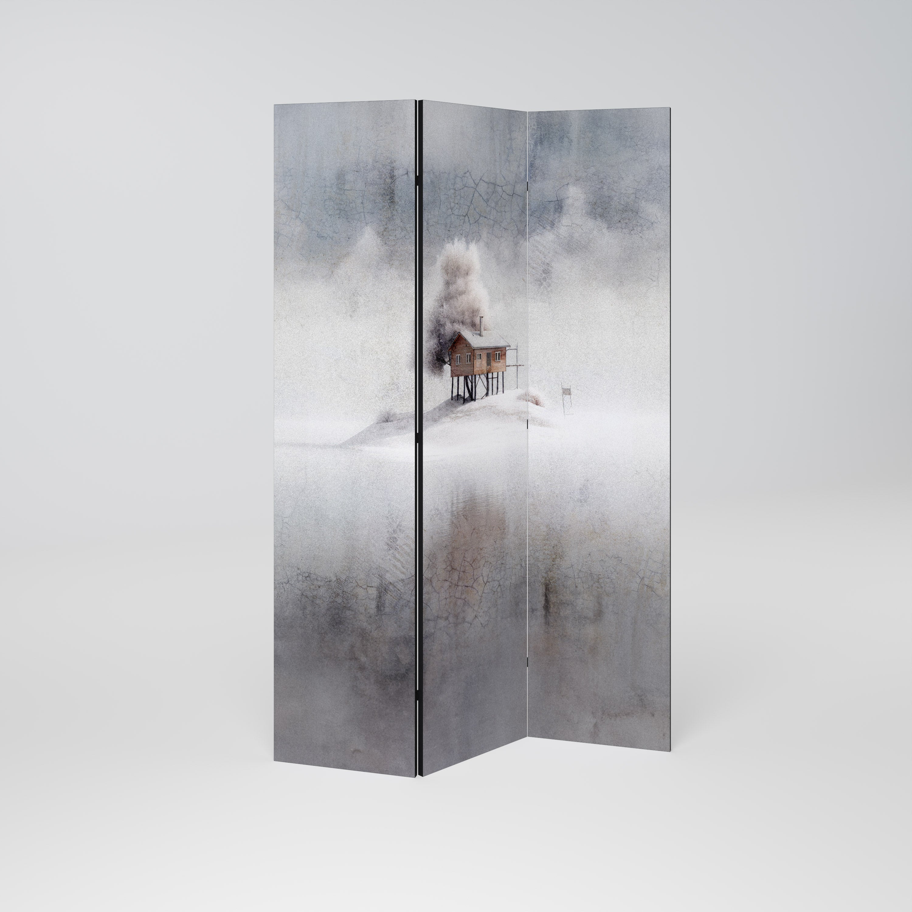 SILENT CABIN 3-Panel Room Divider
