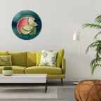 FRUIT POWER Round Wall Art