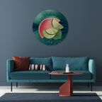 FRUIT POWER Round Wall Art