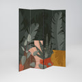 TROPICAL COMPOSITION Rumsavdelare 4 paneler