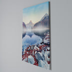 TRANQUIL WATERSCAPE Vertical Canvas Print