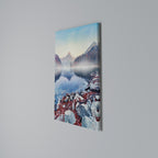 TRANQUIL WATERSCAPE Vertical Canvas Print