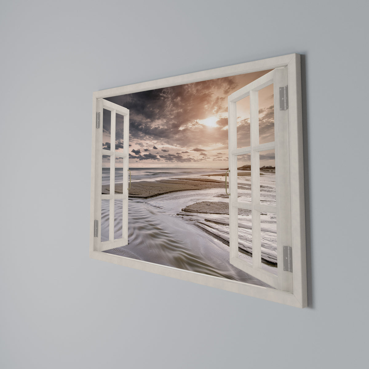 OPENING TO SERENITY Horizontal Canvas Print