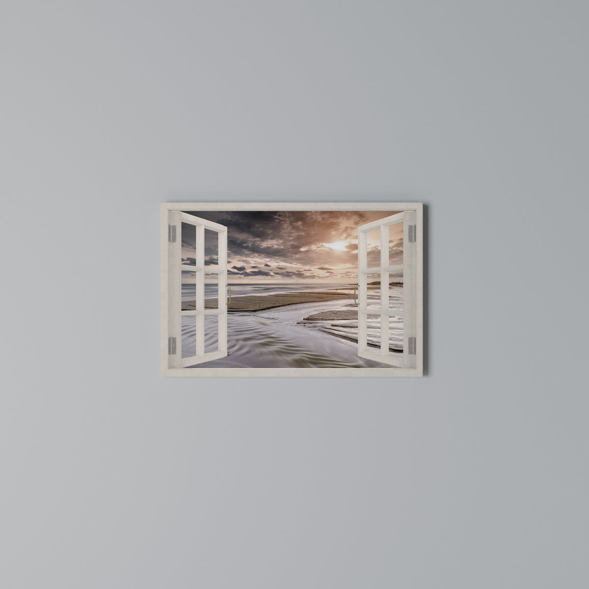 OPENING TO SERENITY Horizontal Canvas Print