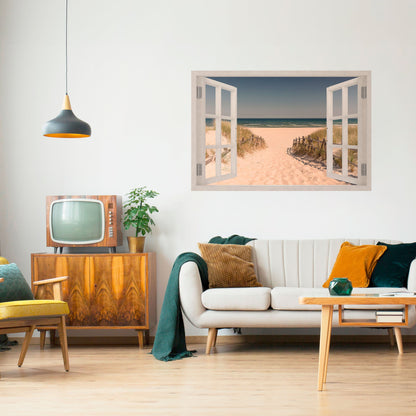SANDY DREAMSCAPE horisontell poster att självhäfta
