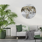 LONESOME CROWN Round Wall Art