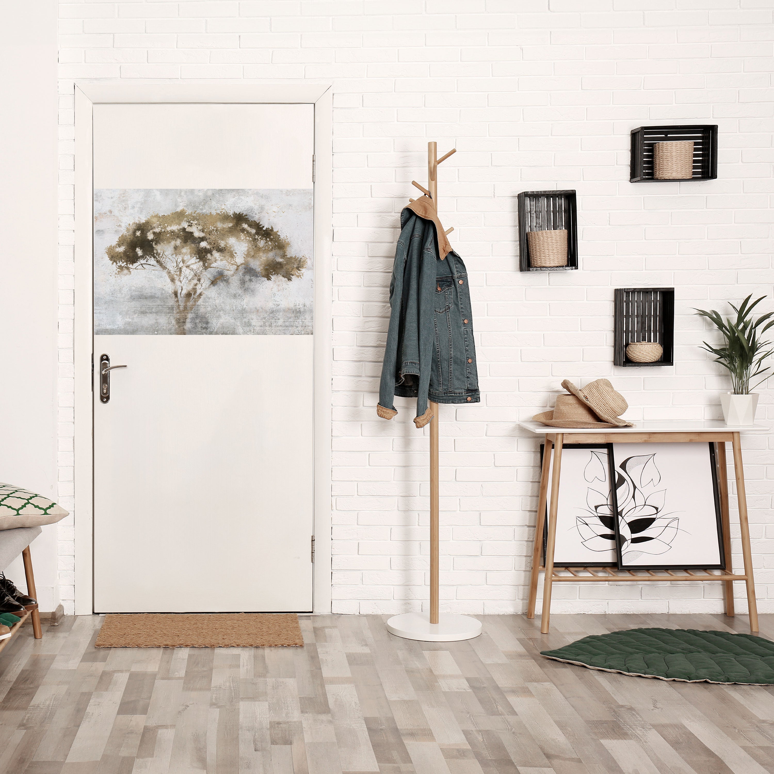 LONESOME CROWN horisontell affisch med självhäftande motiv