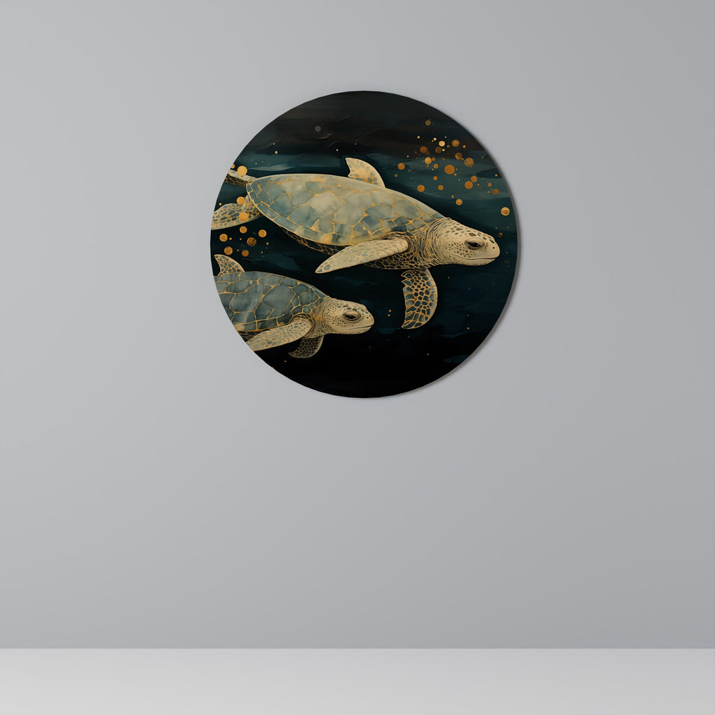 FRIVILLIG RESA Rund väggdekoration