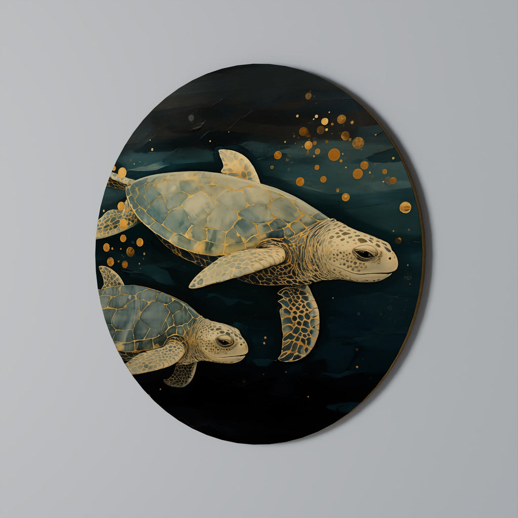 FRIVILLIG RESA Rund väggdekoration