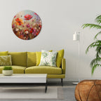 GARDEN DAYDREAM Round Wall Art