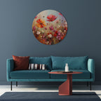 GARDEN DAYDREAM Round Wall Art
