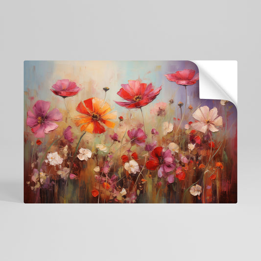 GARDEN DAYDREAM horisontell poster med självhäftande tapet