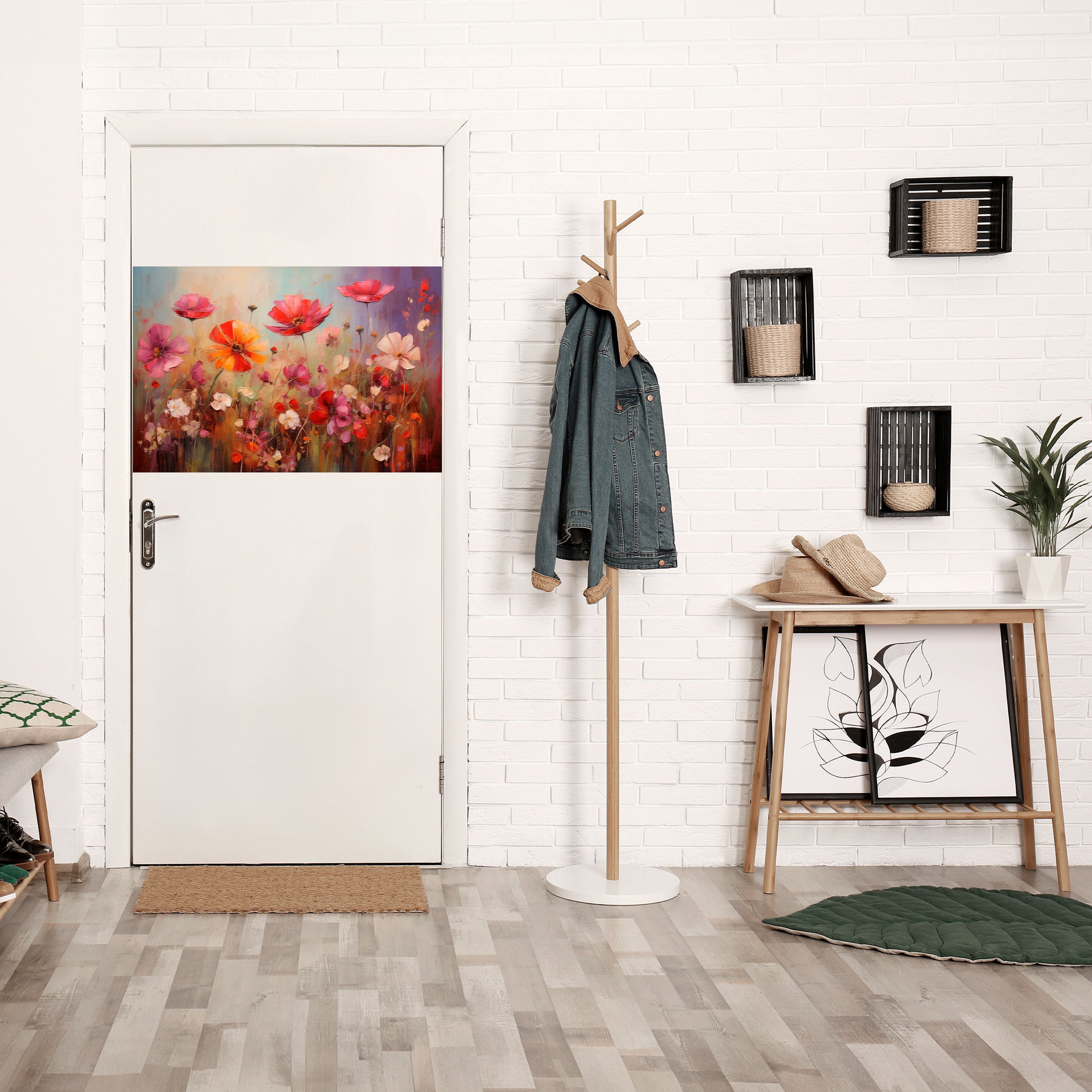 GARDEN DAYDREAM horisontell poster med självhäftande tapet