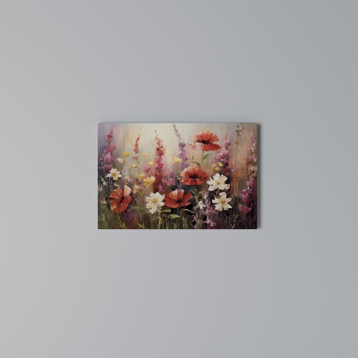 VIBRANT BLOOM SYMPHONY Horizontal Canvas Print