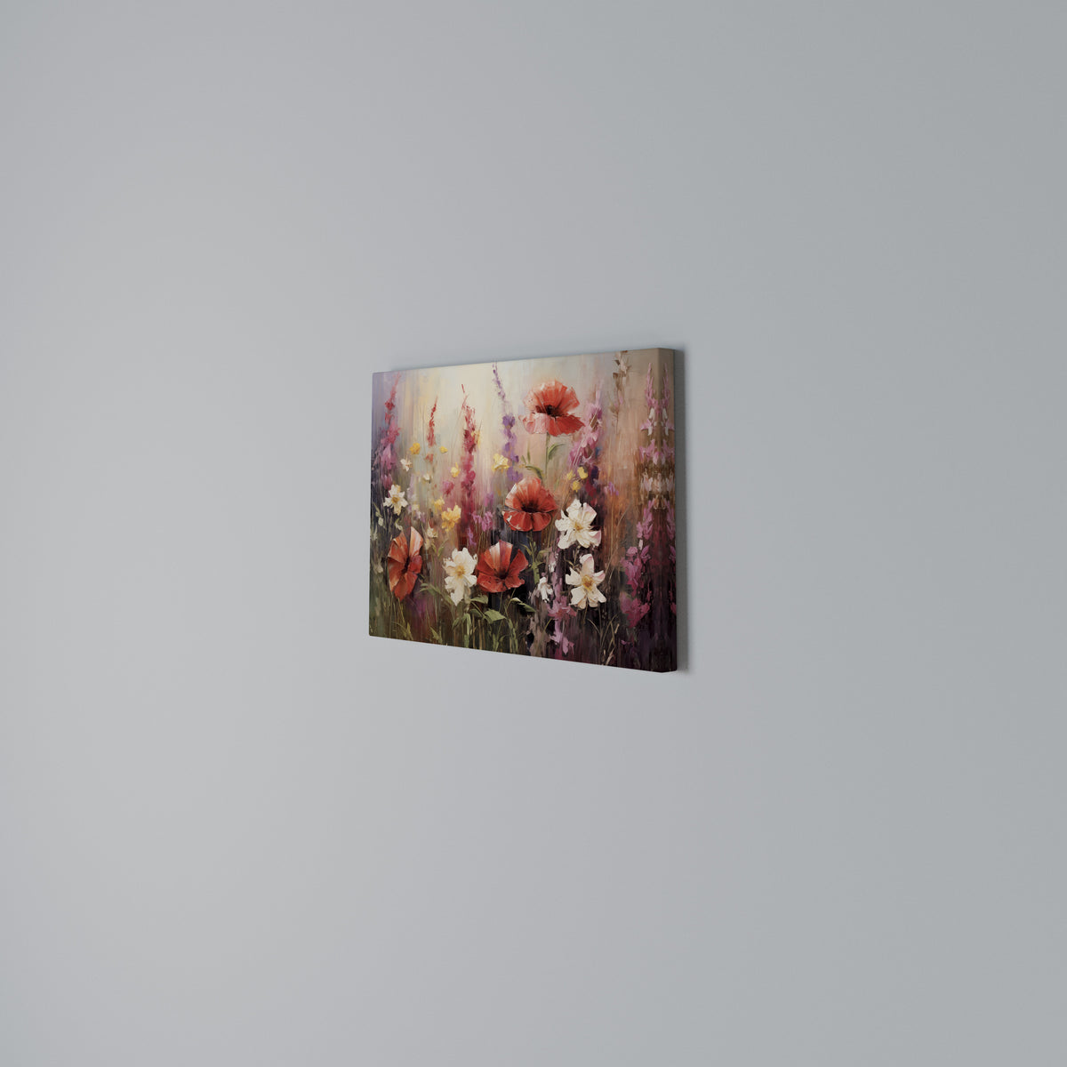 VIBRANT BLOOM SYMPHONY Horizontal Canvas Print