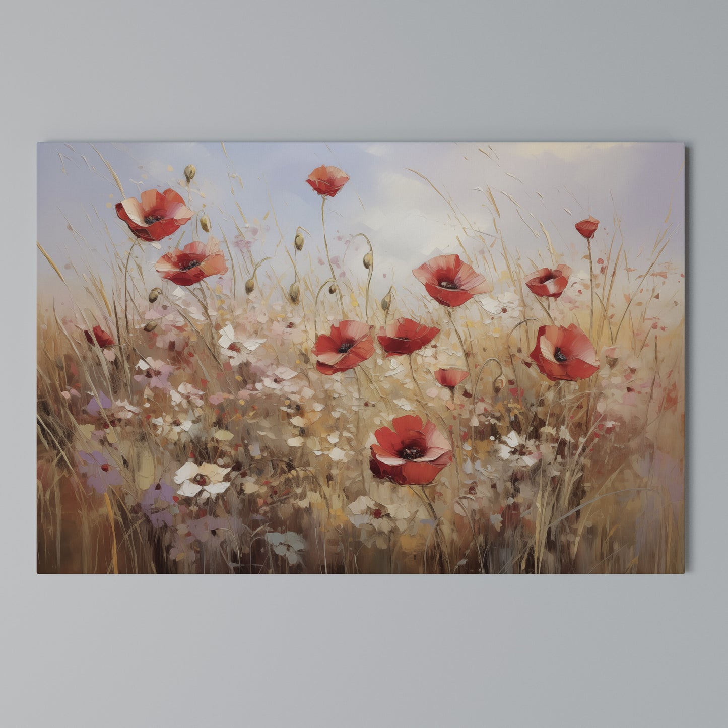 POPPY DREAMSCAPE Horizontal Canvas Print