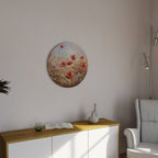 POPPY DREAMSCAPE Round Wall Art
