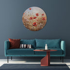 POPPY DREAMSCAPE Round Wall Art