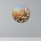 DAISY DAYDREAMS Round Wall Art
