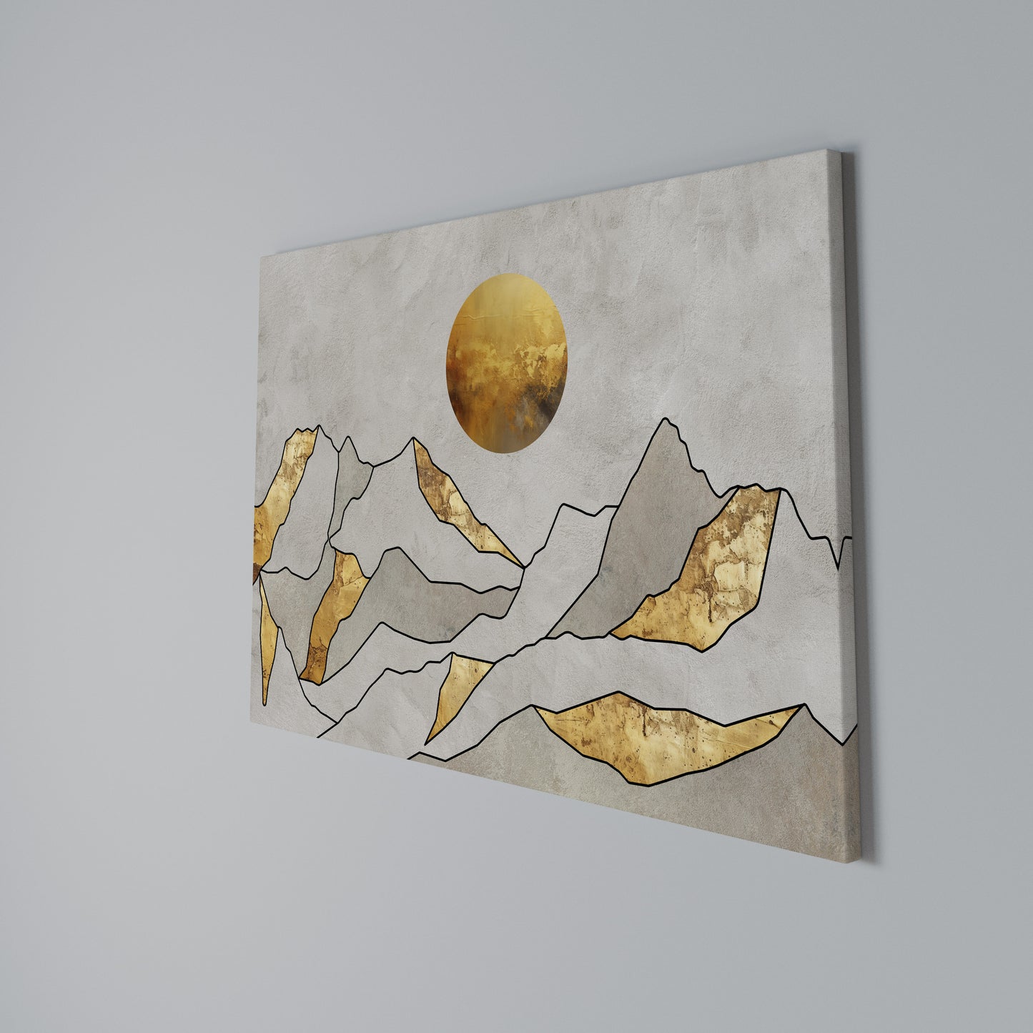 SUNNY BLAZE Horizontal Canvas Print