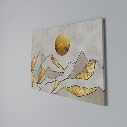 SUNNY BLAZE Horizontal Canvas Print