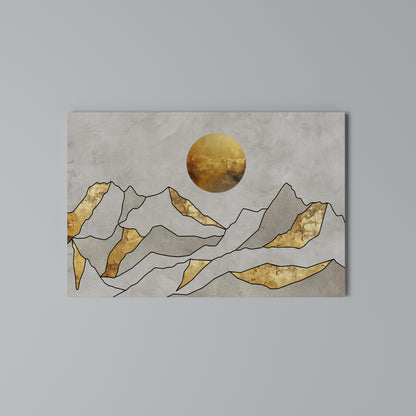 SUNNY BLAZE Horizontal Canvas Print