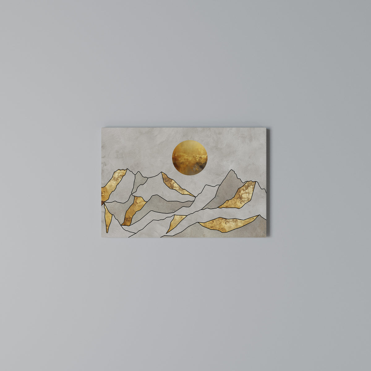 SUNNY BLAZE Horizontal Canvas Print