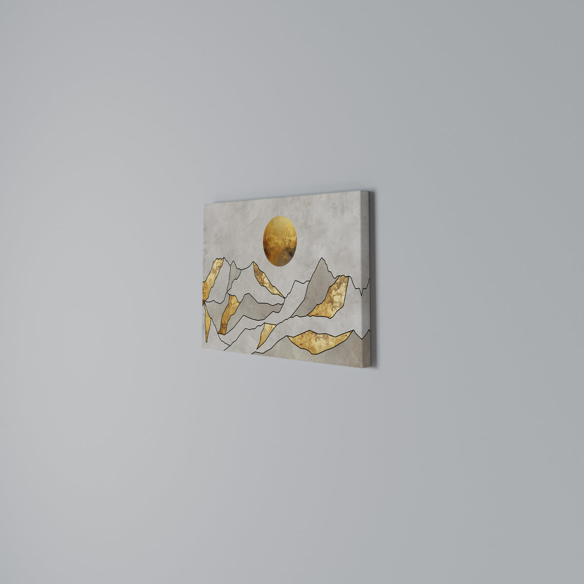 SUNNY BLAZE Horizontal Canvas Print