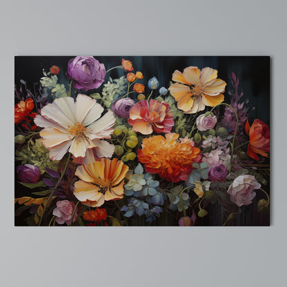 BLOOMING WILDERNESS Horizontal Canvas Print