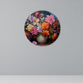 EUPHORIC BOUQUET Round Wall Art