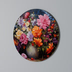 EUPHORIC BOUQUET Round Wall Art