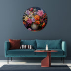 EUPHORIC BOUQUET Round Wall Art