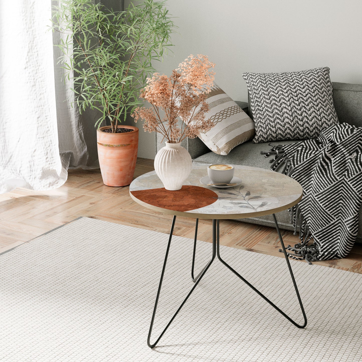 SINGLE SPRIG Large Coffee Table