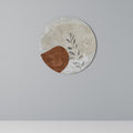 SINGLE SPRIG Round Wall Art