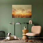 AMBER DREAMSCAPE horisontell poster med självhäftande text