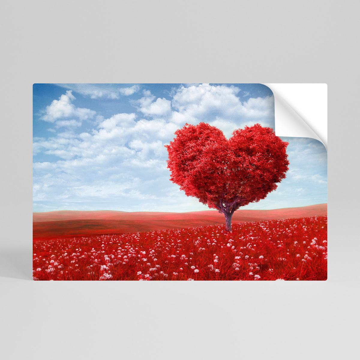 LOVE’S EMBRACE Självhäftande Horisontell Poster