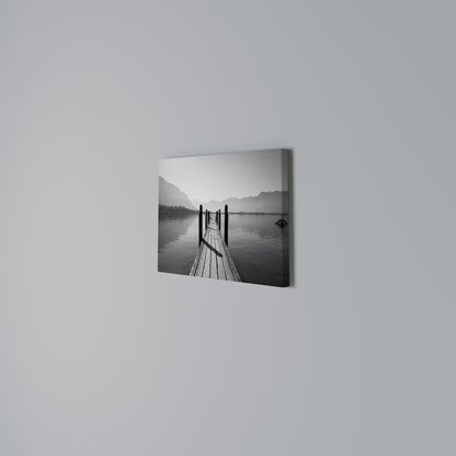 WALK INTO THE DEEP Horizontal Canvas Print