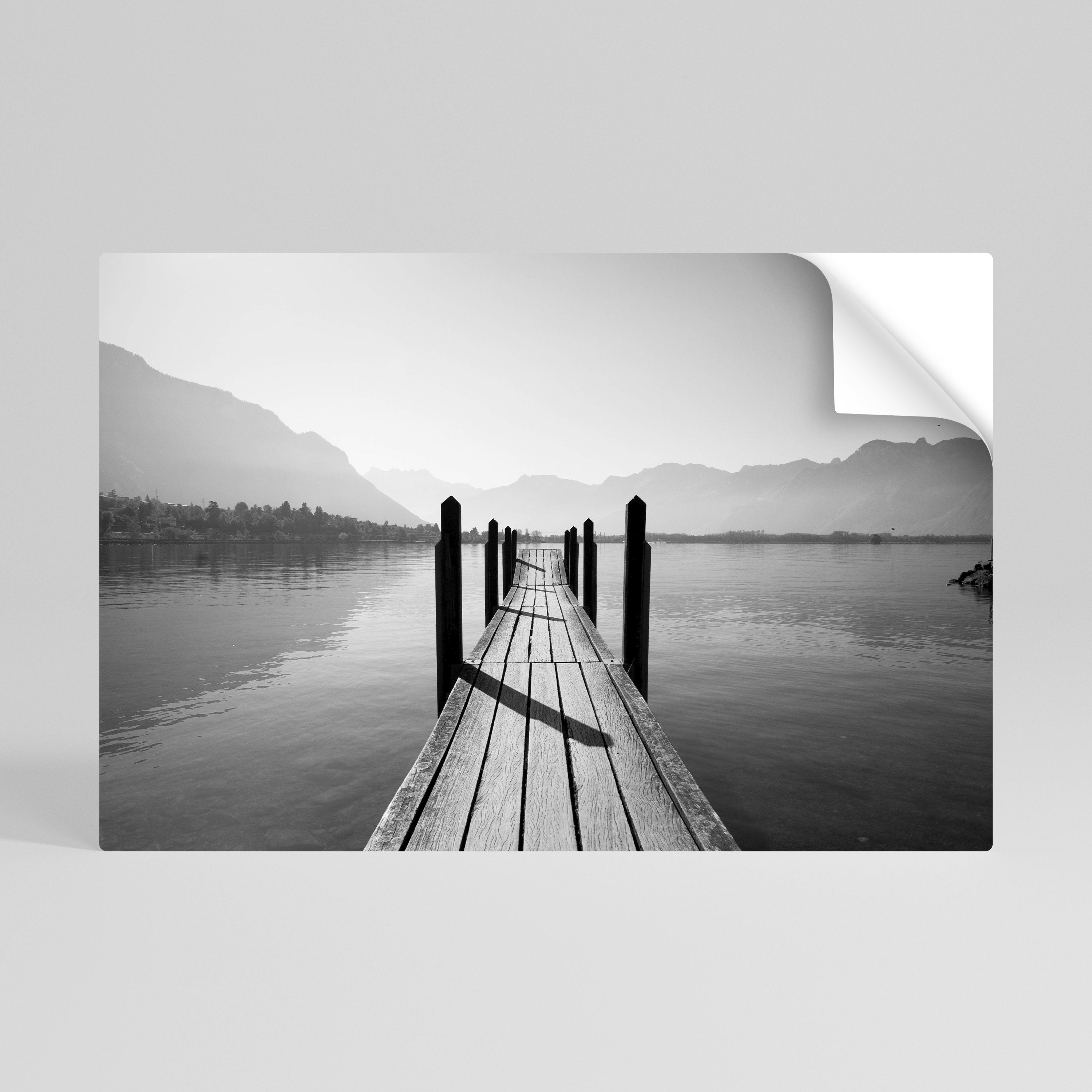 WALK INTO THE DEEP Självhäftande Horisontell Poster