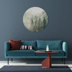 MISTY FOREST Round Wall Art