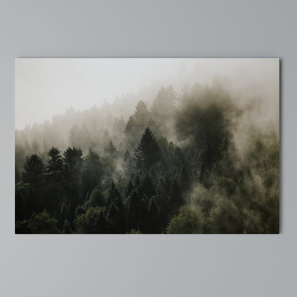 MISTY HIGHLANDS Horizontal Canvas Print