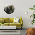MISTY HIGHLANDS Round Wall Art