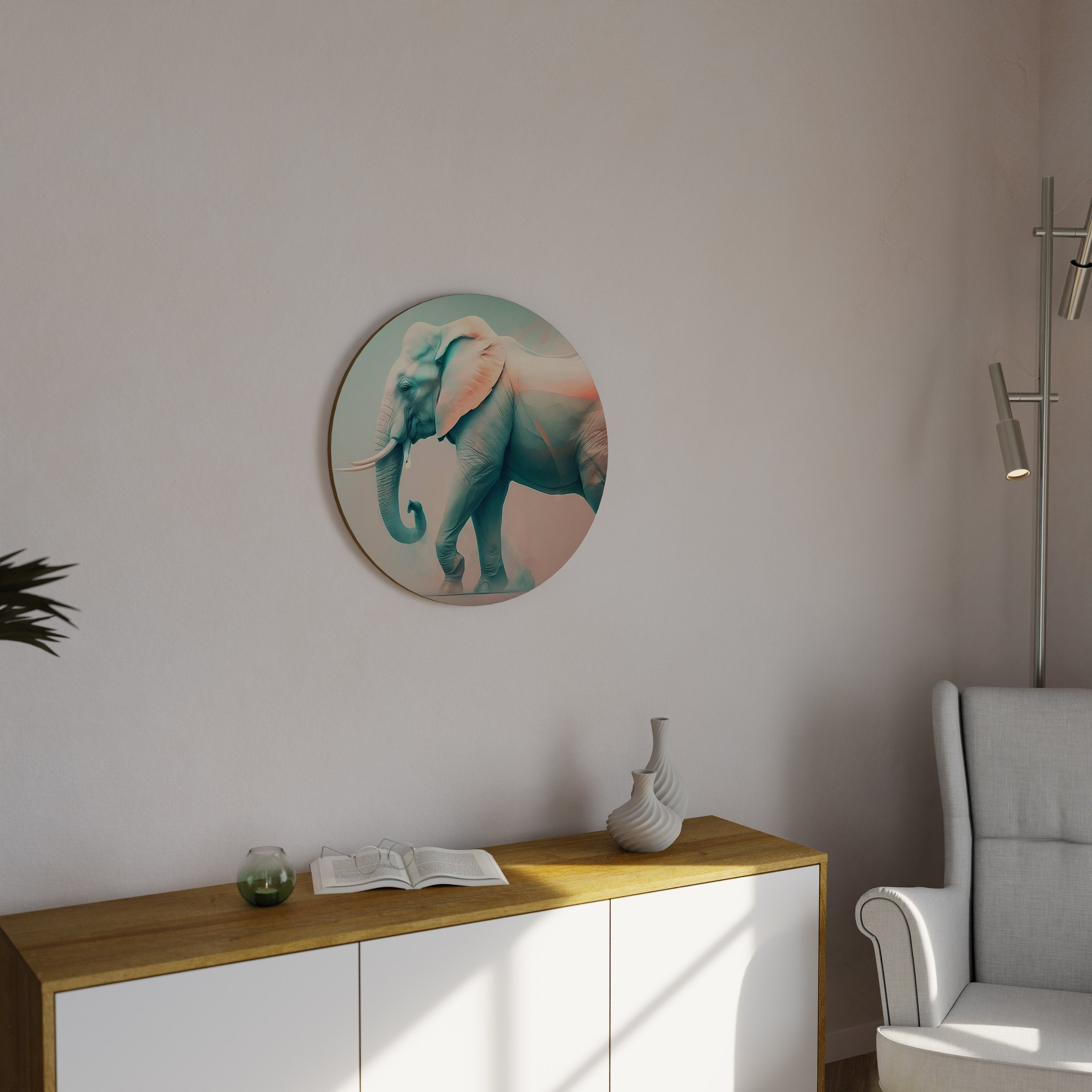 HOLO GIANT Round Wall Art