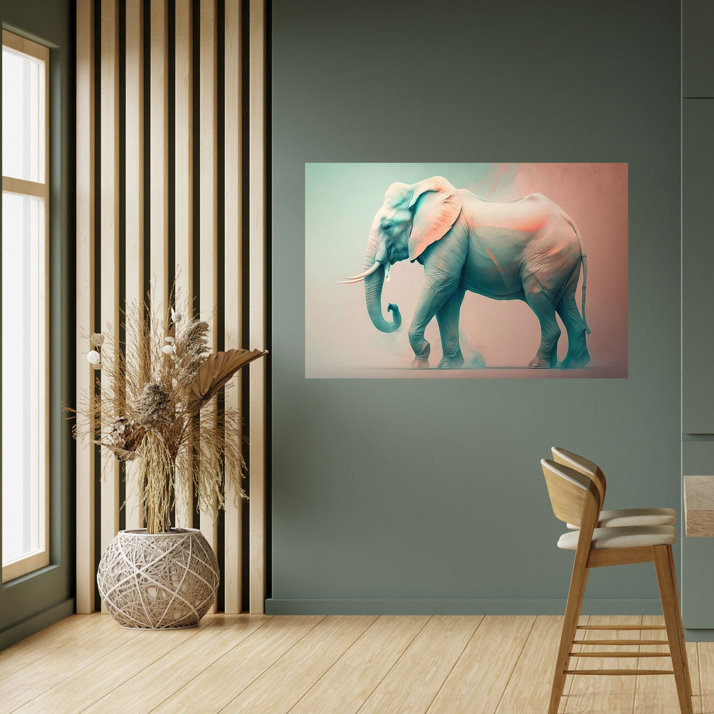 HOLO GIANT horisontell poster med självhäftande mönster