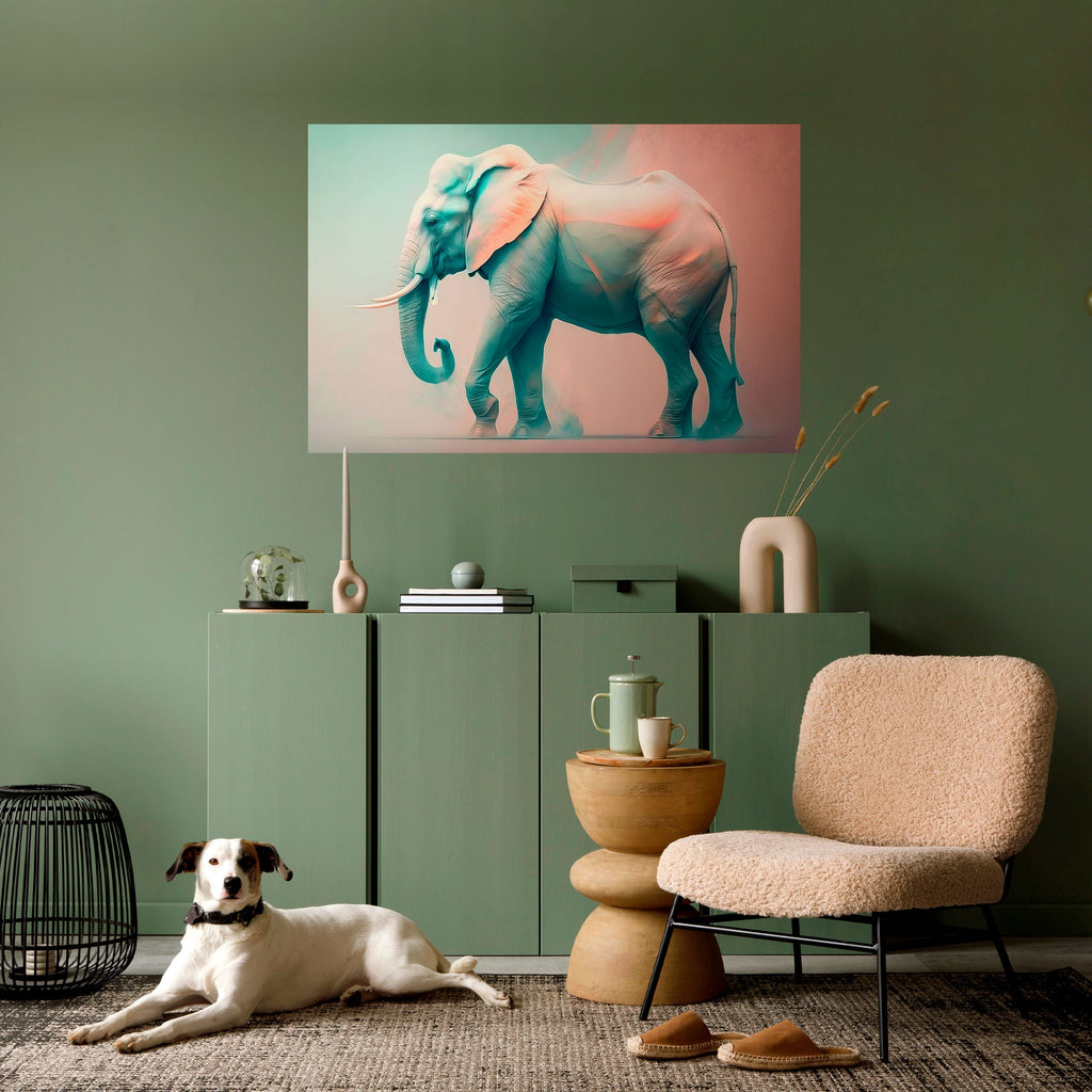 HOLO GIANT horisontell poster med självhäftande mönster