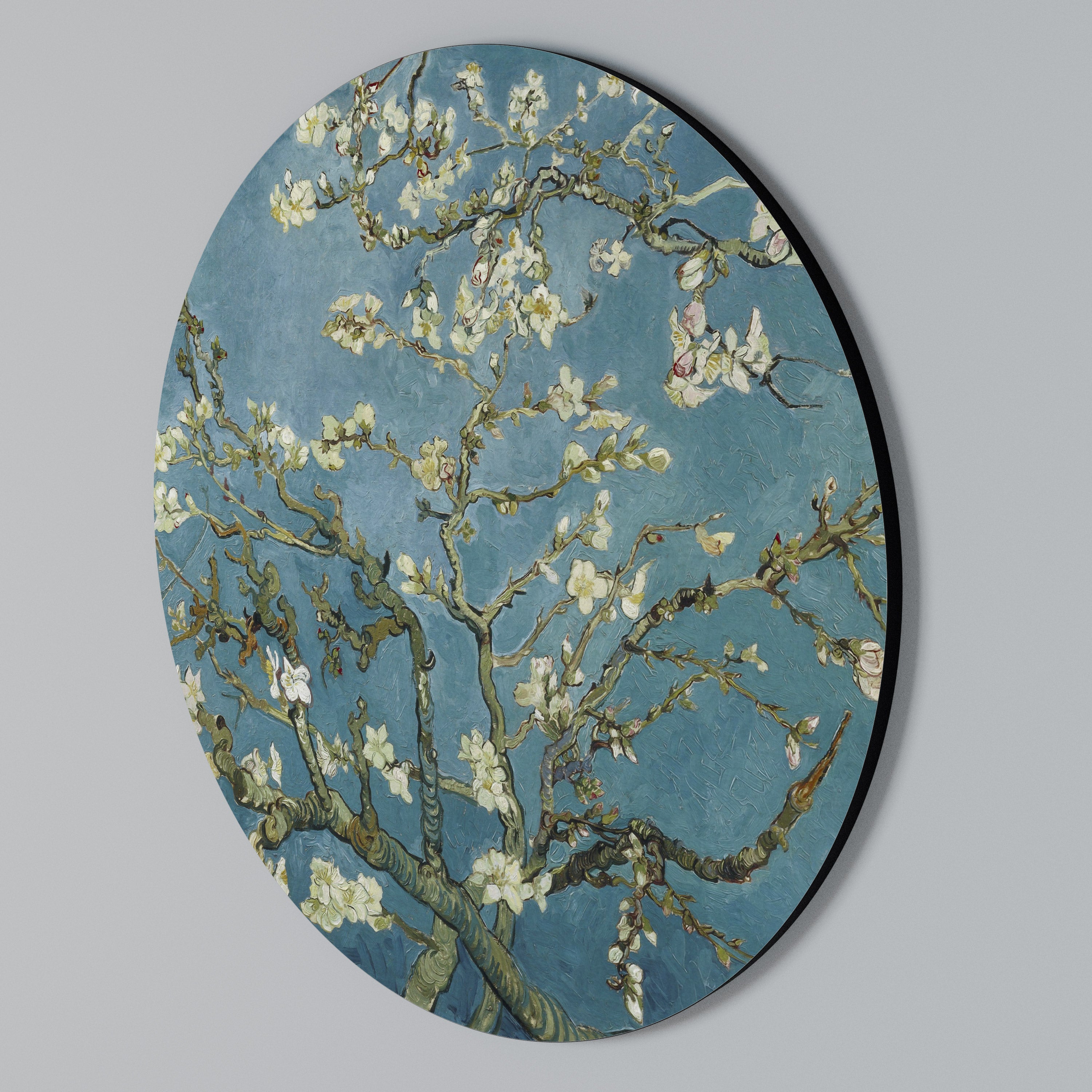 ALMOND BLOSSOM Rund väggdekor